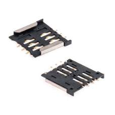 CONNFLY SLOT mini SIM konektor pro Mini SIM kartu, 6pin SMD
